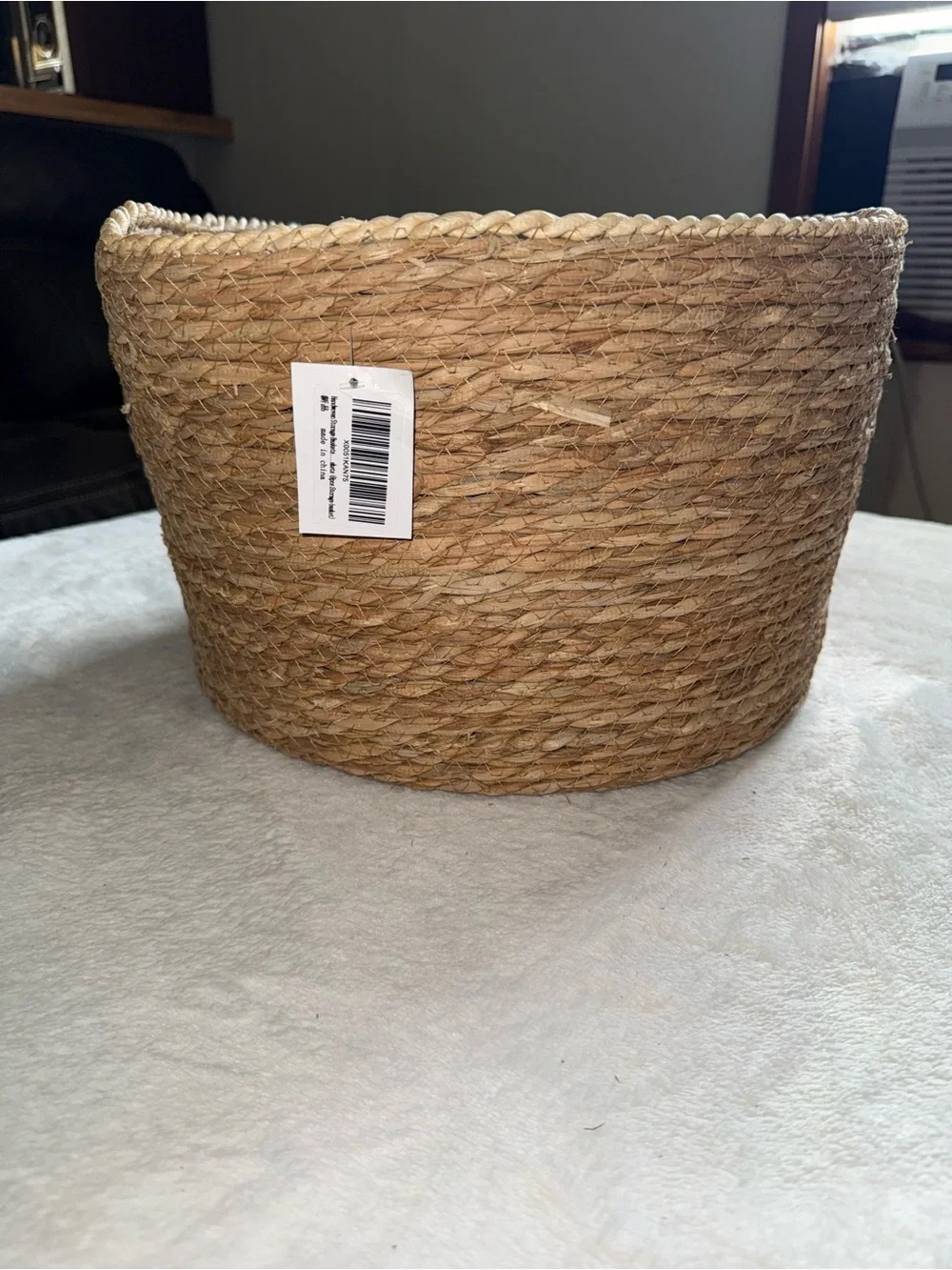 Amazon Natural Tan Woven Seagrass Storage Basket. 8 Pieces